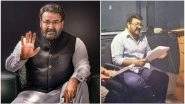 Kaappaan: Mohanlal Begins Dubbing in Tamil for His Role in This Suriya Starrer (View Pic)