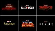 Marvel Phase 4 Films Revealed at San Diego Comic-Con 2019! From Black Widow to Thor 4, Here&rsquo;s the Complete List of Films and TV Series