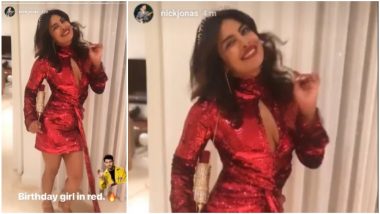 Priyanka Chopra Looks 'Red Hot' in this Birthday Picture Clicked by Hubby Nick Jonas