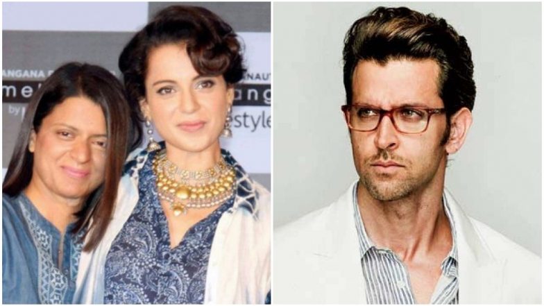 Kangana Ranaut's Sister, Rangoli Chandel Mocks Hrithik Roshan's 'Bully' Tag For Kangana Ranaut - Here's What She Said