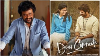 From Rajinikanth’s Look in Darbar to Dear Comrade Getting Hindi Remake – Here Are the Top 6 Newsmakers in South!