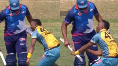 Kieron Pollard, Dwayne Bravo Light Up Global T20 Canada 2019 With This Funny  Incident, Watch Video | 🏏 LatestLY