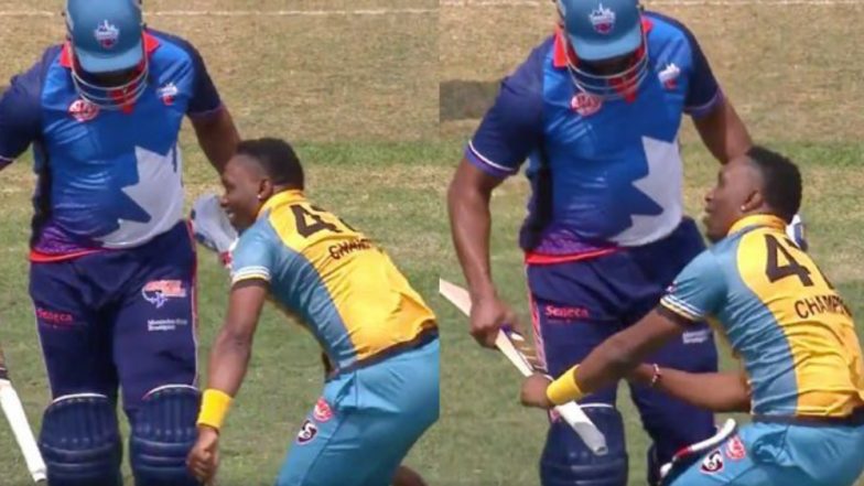 Kieron Pollard, Dwayne Bravo Light Up Global T20 Canada 2019 With This Funny Incident, Watch Video
