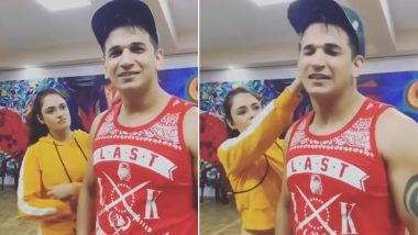 Nach Baliye 9: Yuvika Chaudhary Slaps Husband Prince Narula on the Sets of Salman Khan’s Dance Show – Watch Video