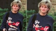 Princess Diana&rsquo;s Used Workout Sweatshirt Sells at Rs 3.5 Million at an Auction, View Pic