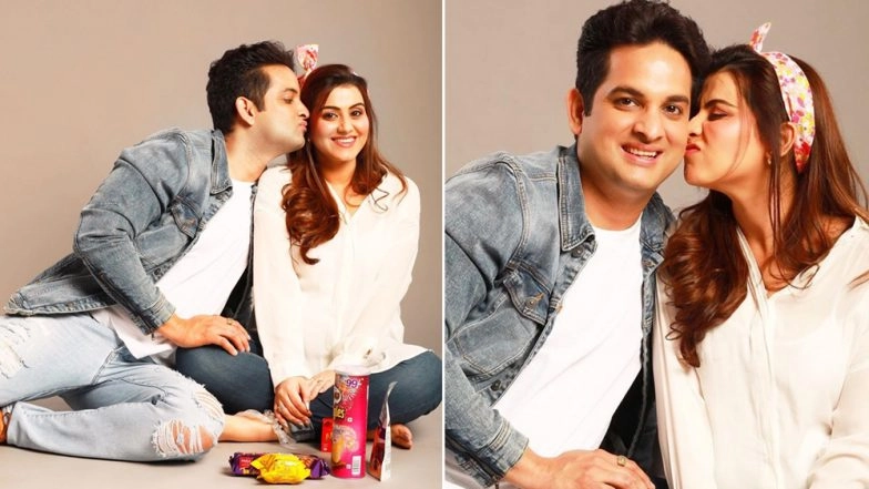 Yeh Rishta Kya Kehlata Hai Actress Priyanka Kalantri and Husband Vikaas on Cloud 9 After the Arrival of Their Baby Boy