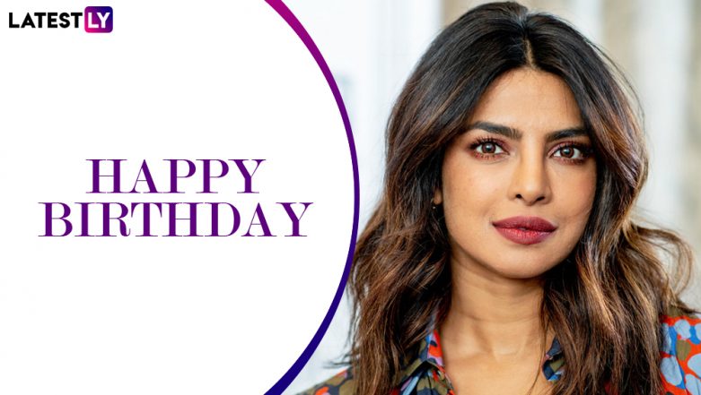 Happy Birthday Priyanka Chopra: Here's Looking At The Desi Girl's ...