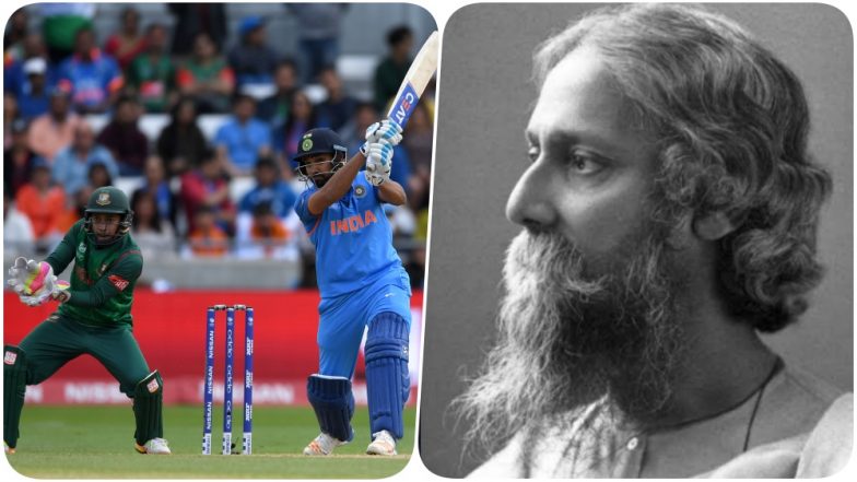 Netizens Remember Rabindranath Tagore After India and Bangladesh National Anthems Are Played Ahead of ICC CWC 2019 Match