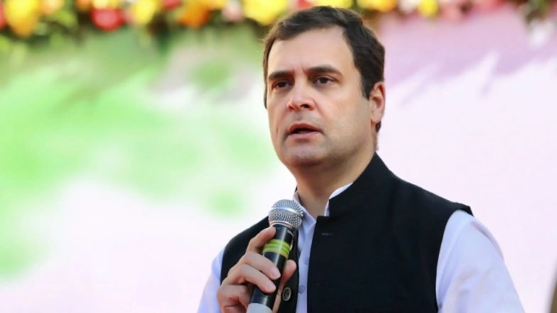 'Economy in ICU, Democracy Murdered,' Tweets Rahul Gandhi Ahead of Bharat Bachao Rally in New Delhi's Ram Lila Maidan