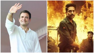 Rahul Gandhi Watches Ayushmann Khurrana’s Article 15 after Stepping Down as Congress Chief – Watch Video