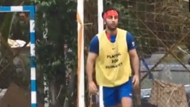 Ranbir Kapoor, Shashank Khaitan, Jim Sarabh & Others Spotted Playing Football in the City