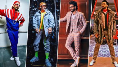 Ranveer Singh Birthday Special: The '83 Actor Deserves a Special Round of Applause for Making Men's Fashion Look Like So Much Fun - View Pics