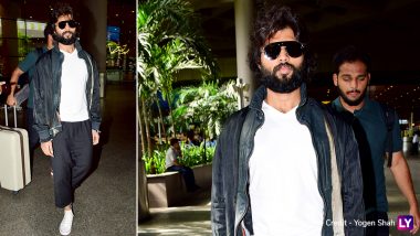 Dear Comrade Star Vijay Deverakonda Makes Casuals Look Sexy in His Recent Pictures from Mumbai Airport