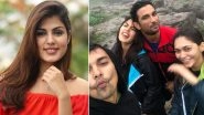 Rhea Chakraborty Celebrated Her Birthday With Rumoured Boyfriend Sushant Singh Rajput and It Was the 'Happiest' Ever - See Pic!