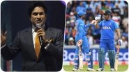 Sachin Tendulkar Heartbroken Over India&rsquo;s CWC 2019 Semi-Final Loss Against New Zealand; Praises MS Dhoni and Ravindra Jadeja
