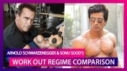 Here&rsquo;s How Hollywood Legend Arnold Schwarzenegger & Bollywood Hunk Sonu Sood Keep Up Their Physiques