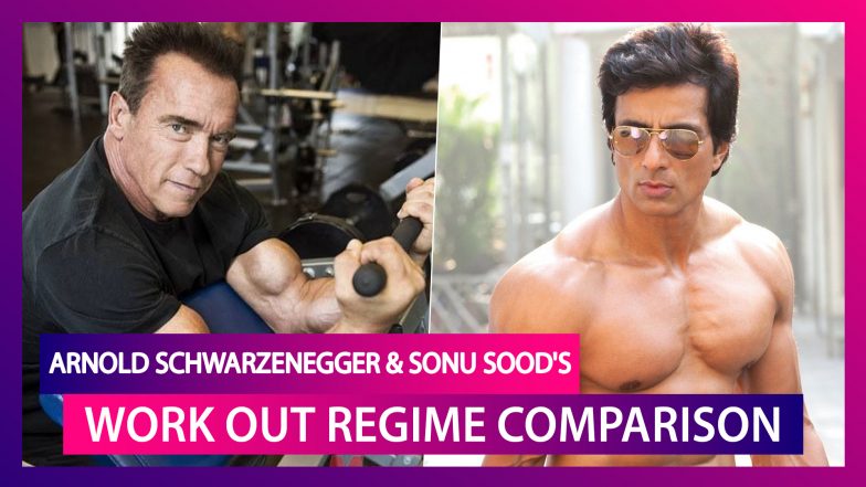 Here&rsquo;s How Hollywood Legend Arnold Schwarzenegger & Bollywood Hunk Sonu Sood Keep Up Their Physiques