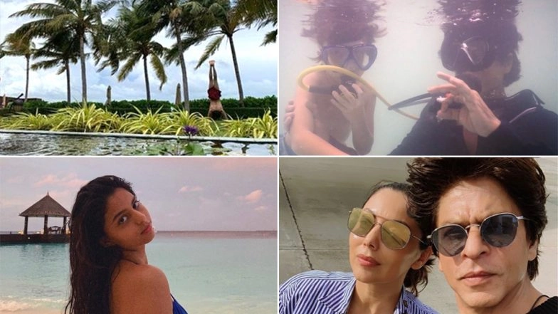 Shah Rukh Khan is in Awe of How Perfect Aryan, Suhana, AbRam and Gauri Are in These Pictures!