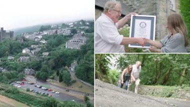 Harlech’s Ffordd Pen Llech Is the Steepest Street in the World, Watch Video of New Guinness Record Holder Street in North Wales
