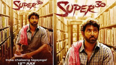Super 30: Hrithik Roshan Releases New Poster and We Cant Wait To See Him As Math Genius Anand Kumar On July 12, 2019