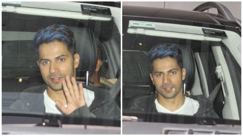 Varun Dhawan Colours His Hair Blue and He Is Not Looking ‘Sweet, Innocent, Swami Type Ka’ - See Pics