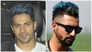 Varun Dhawan or Vicky Kaushal: Whose Blue-Haired Look Did You Like Better? Vote Now!