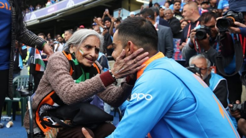 Virat Kohli Keeps his Word, Arranges Tickets for Chaulata Patel for India’s Forthcoming Games at CWC 2019
