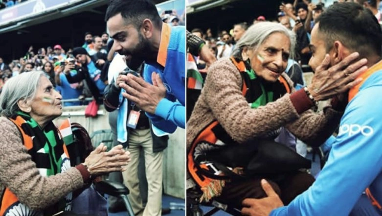 Virat Kohli Instagrams Photo With Charulata Patel, 87-Year-Old 'Young' Fan