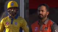 Wahab Riaz, Shadab Khan&rsquo;s Conversation During Edmonton Royals vs Brampton Wolves Global T20 Canada 2019 Match is Quite Interesting, Watch Video