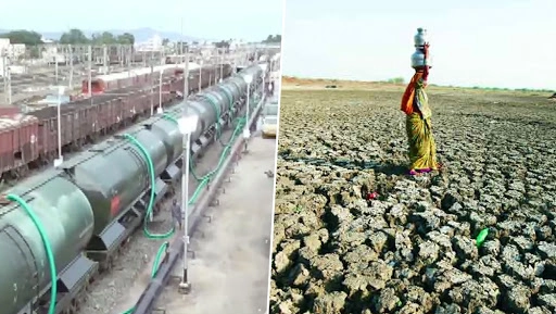 Chennai Drought: Water Train From Jolarpet in Vellore to Reach Southern Metropolitan on Friday, Respite Expected for Ailing Residents