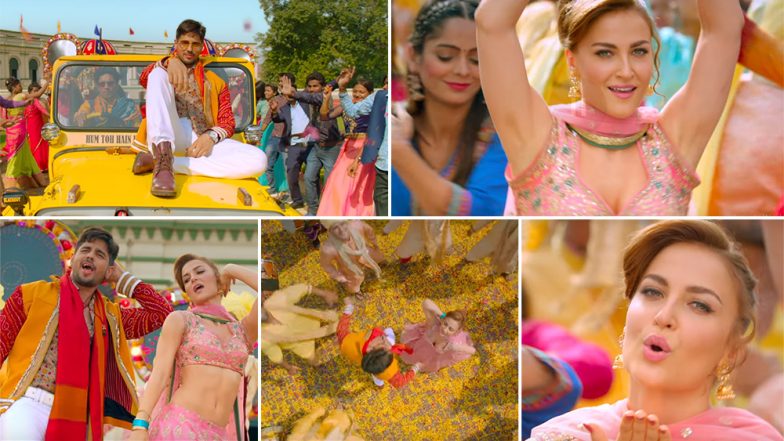 Jabariya Jodi Song Zilla Hilela: Sidharth Malhotra and Elli AvrRam Groove to This Rustic Number – Watch Video