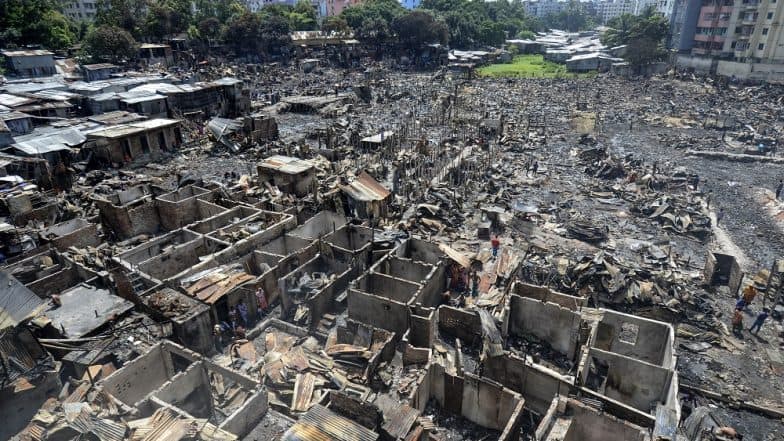 Bangladesh: 10,000 Homeless After Massive Fire Razes Slum Dhaka’s Mirpur Bangladesh: 10,000 Homeless After Massive Fire Razes Slum Dhaka’s Mirpur