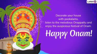 Onam 2019 Messages And Wishes: Send These WhatsApp Stickers, GIF Images, Greetings and SMS to Wish 'Happy Onam'