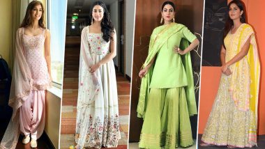 Janmashtami 2019: From Katrina Kaif, Disha Patani to Hina Khan - Borrow Some Style Cues from our Favourite Stunners for this Big Festival (View Pics)