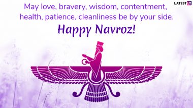Parsi New Year 2019 Wishes: WhatsApp Stickers, GIF Images, Quotes, SMS and Messages to Send Happy Navroz Greetings