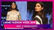 Lakme Fashion Week 2019: Athiya Shetty, Mrunal Thakur And Sumeet Vyas Walk The Ramp On Day 2