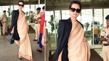 Kangana Ranaut Flaunts Rs 600-Worth Saree But Pairs It With Expensive Prada Bag, Twitterati Troll Her