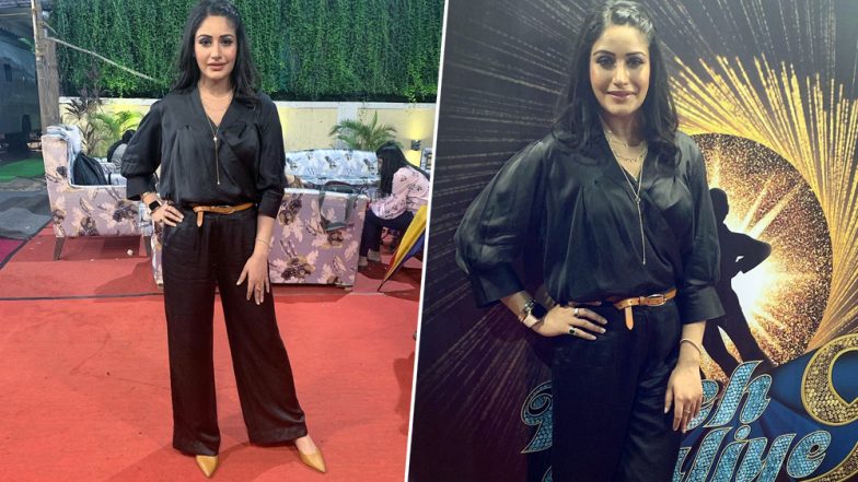 Nach Baliye 9: Surbhi Chandna’s Enchanting All-Black Avatar for Salman Khan’s Dance Show Needs to Be Bookmarked Right Away (View Pics)