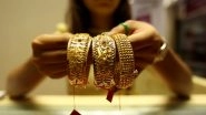 Gold Prices Today: Gold Rates Up by Rs 315, Silver Price Falls by Rs 130; Check Rates Here
