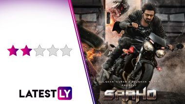 Saaho Movie Review: Prabhas and Shraddha Kapoor’s Thriller Aims to Go Fast & Furious but Peaks At Race 3 Level