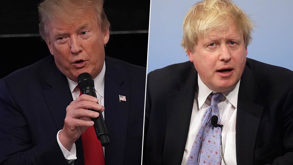 UK General Elections 2019 Result: Donald Trump Congratulates British PM Boris Johnson on ‘Great’ Poll Win UK General Elections 2019 Result: Donald Trump Congratulates British PM Boris Johnson on ‘Great’ Poll Win