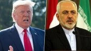 US President Donald Trump Invited Iran Foreign Minister Mohammad Javad Zarif to White House: Report