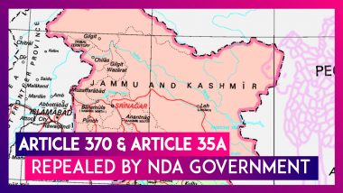 What Is Article 370 and Article 35A – The Special Provisions For Jammu & Kashmir Explained