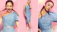 Yo or Hell No! Rakul Preet Singh Opts for Denim Separates by Soleil Atelier for Manmadhudu 2 Promotions