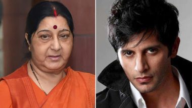 Sushma Swaraj No More: Karanvir Bohra Reminisces How the Late Politician Once Came to His Rescue