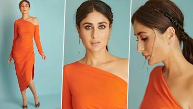 Kareena Kapoor Khan's Orange Dress by Gauri & Nainika is the Only thing We Need to Get Over our Mid-Week Blues (View Pic)