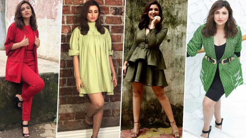 Parineeti Chopra&rsquo;s Style File for Jabariya Jodi Promotions Just Made Us Run Out of Words for &lsquo;BORING!&rsquo; (View Pics)