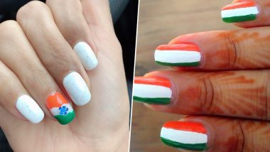 Independence Day 2019: Latest Tricolour Nail Art Design Inspirations to Celebrate the 73rd Anniversary of India's Freedom in Style