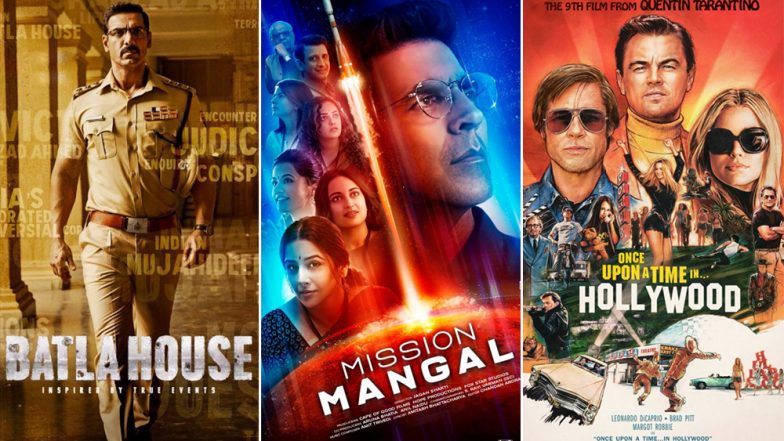Movies This Week: John Abraham’s Batla House, Akshay Kumar’s Mission Mangal, Brad Pitt, Leonardo DiCaprio’s Once Upon a Time in Hollywood – Independence Day Sees 3 Movies Based on True Events