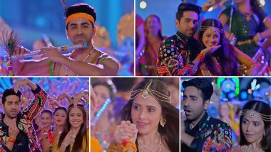 Dream Girl Song Radhe Radhe: Ayushmann Khurrana and Nushrat Bharucha’s Desi Dance Number Will Get You Grooving (Watch Video)